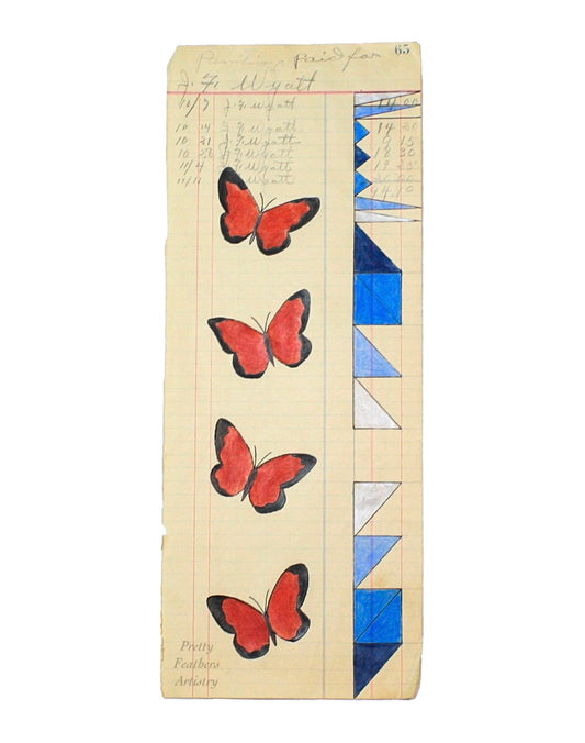 Butterfly Ledger Prints